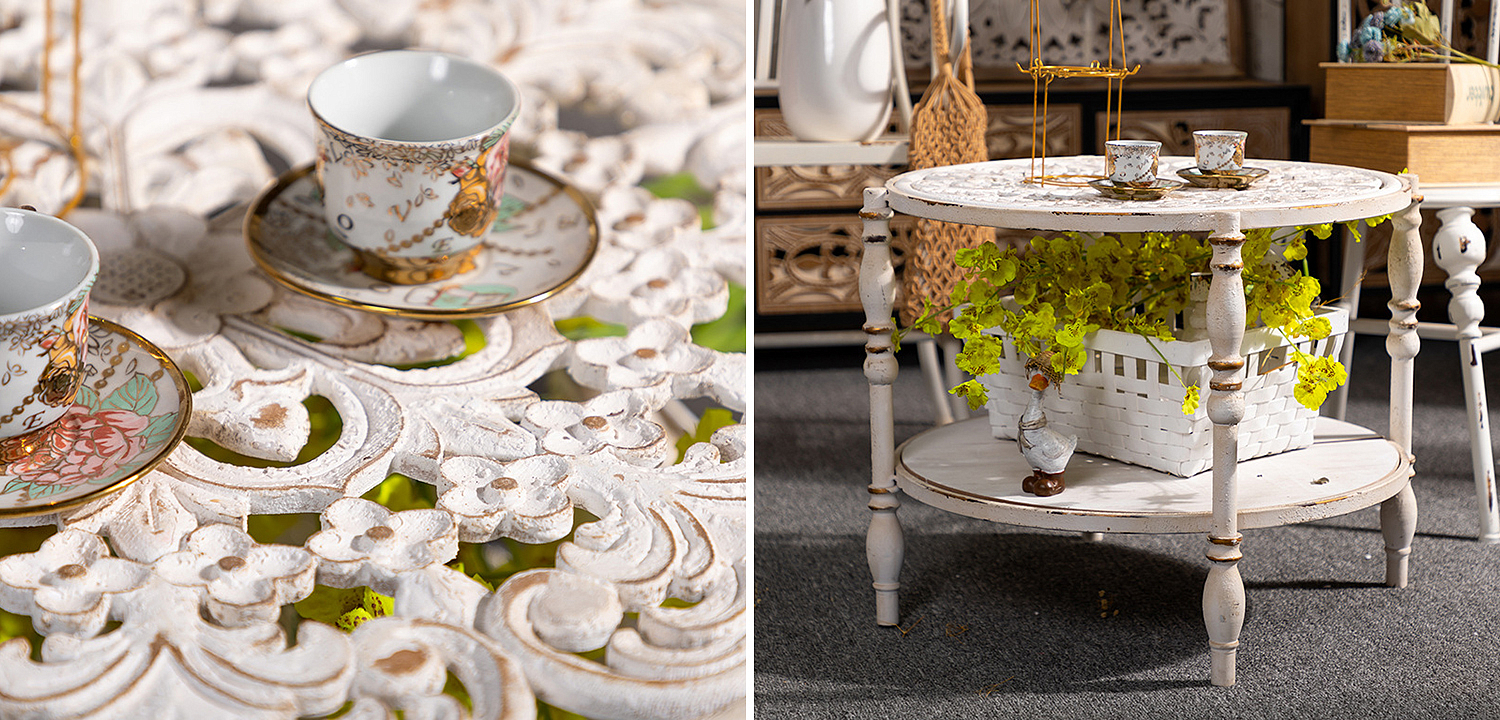 Кофейный стол Toussaint Provence Round Coffee Table Кофейный стол Toussaint Provence Round Coffee Table - Loft-Concept в Липецке