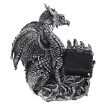 Часы в виде дракона Silver Dragon Clock варинант исполнения - 3 | Loft Concept в Липецке
