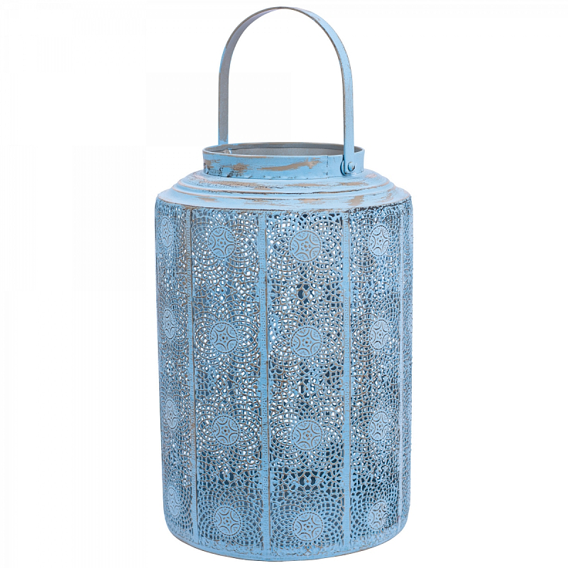 Подсвечник Bucket of Provence II Серо-голубой Подсвечник Bucket of Provence II Серо-голубой в Липецке | Loft Concept