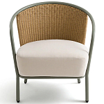 Садовое кресло с каркасом из стали Kenneth Chair варинант исполнения - 2 | Loft Concept в Липецке