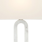 Настольная лампа на арочном корпусе с прямоугольным абажуром One Piece Support варинант исполнения - 1 | Loft Concept в Липецке