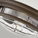 Потолочный светильник для ванных комнат со стеклянным плафоном в форме перевернутого конуса Hinkley варинант исполнения - 20 | Loft Concept в Липецке