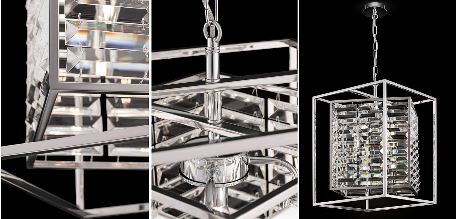 Люстра Algernon Light Chandelier chrome Люстра Algernon Light Chandelier chrome - Loft-Concept в Липецке
