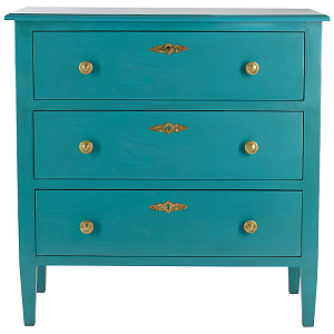 Комод L.XV CHEST OF DRAWERS Moreau Бирюзовый