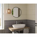 Зеркало круглое с асимметрией Light Reflection варинант исполнения - 1 | Loft Concept в Липецке