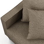 Мебельная ткань Шенилл коричневый цвет 138 см T4-21 варинант исполнения - 6 | Loft Concept в Липецке