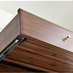 Стол рабочий округлой формы с 3-мя ящиками  Working Moonnut Table варинант исполнения - 4 | Loft Concept в Липецке