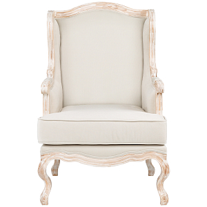 Кресло из массива бука бежевое Solid Luxury