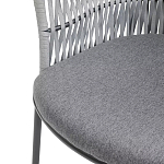 Кресло с декоративным плетением на спинке и подлокотниках Armchair Weaving варинант исполнения - 6 | Loft Concept в Липецке