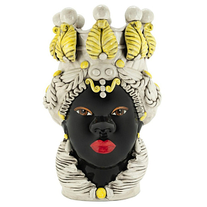 Ваза Vase Moro Lady Yellow Big