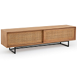 ТВ-тумба из массива тика Busto TV Stand варинант исполнения - 2 | Loft Concept в Липецке