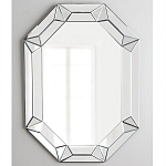Зеркало настенное восьмиугольное Mirror Facets варинант исполнения - 1 | Loft Concept в Липецке