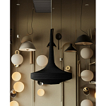 Подвесной вязаный черный светильник «Лампа Марракеша» варинант исполнения - 3 | Loft Concept в Липецке