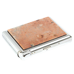 Портсигар с газовой зажигалкой из натурального камня Пегматит Stone Cigarettes Cases варинант исполнения - 4 | Loft Concept в Липецке