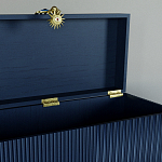 Большой дизайнерский Сундук Elsa Dreams Blue варинант исполнения - 3 | Loft Concept в Липецке