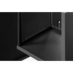 Полка навесная открытая цвета графит Strict Lines  варинант исполнения - 7 | Loft Concept в Липецке