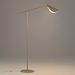 Торшер с поворотным плафоном Aracea Beige Floor Lamp варинант исполнения - 3 | Loft Concept в Липецке
