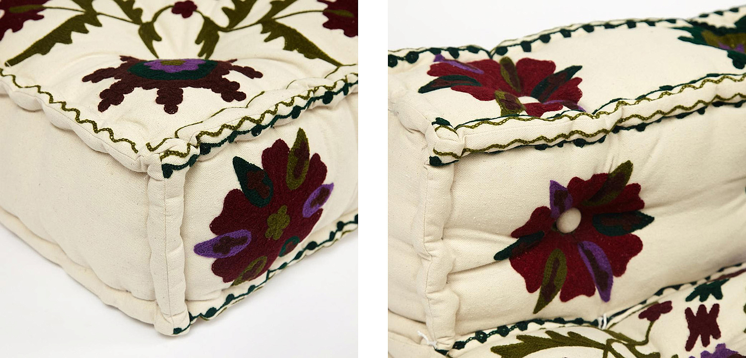 Модуль мягкий со спинкой Indian Meditation Pillow - Loft-Concept в Липецке