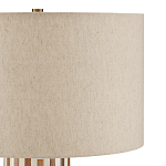 Настольная лампа с узором вдоль колоннообразного основания Brick Surface варинант исполнения - 2 | Loft Concept в Липецке