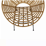 Стул круглый с ротанговым плетением Round Wicker Stool варинант исполнения - 7 | Loft Concept в Липецке
