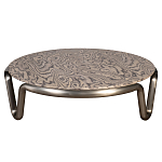 Стол журнальный круглый с узором Table Hypontic Pattern варинант исполнения - 1 | Loft Concept в Липецке