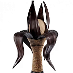 Настольная лампа черная INDONESIAN LAMPS 1 варинант исполнения - 2 | Loft Concept в Липецке