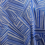 Мебельная ткань Жаккард синий принт 140 см T2-132 варинант исполнения - 2 | Loft Concept в Липецке