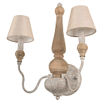 Бра с двумя конусовидными тканевыми абажурами Neighborhood варинант исполнения - 3 | Loft Concept в Липецке