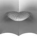 Подвесной светильник с белым фигурным абажуром и мягкими волнистыми краями Cloud Motion  варинант исполнения - 13 | Loft Concept в Липецке