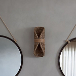 Бра плетеное из ротанга Chainmail варинант исполнения - 5 | Loft Concept в Липецке