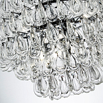 Люстра с хрустальными подвесками в виде капель Antoine Crystal Drops Chrome Chandelier 9 варинант исполнения - 4 | Loft Concept в Липецке