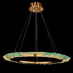 Люстра в форме кольца с цветочным декором Warm Heavenly Light варинант исполнения - 2 | Loft Concept в Липецке