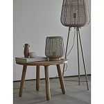 Торшер с плетеным металлическим плафоном Wicker Iron Lamp варинант исполнения - 3 | Loft Concept в Липецке