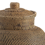 Плетеная корзина из ротанга и бамбука Wicker Vase Basket варинант исполнения - 2 | Loft Concept в Липецке