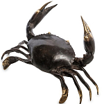 Статуэтка из бронзы в виде краба Animals Bronze варинант исполнения - 3 | Loft Concept в Липецке