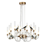 Люстра с декоративными птицами Ganthea D 73 см варинант исполнения - 2 | Loft Concept в Липецке