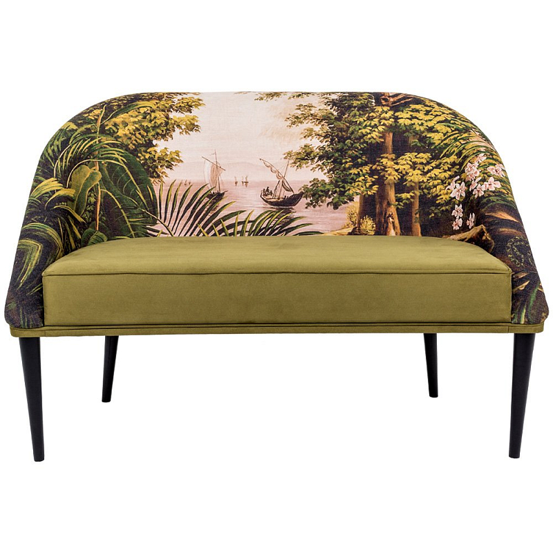 Диван Sofa San Cristobal Оливковый Диван Sofa San Cristobal Оливковый в Липецке | Loft Concept