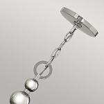 Люстра подвесная с белым тканевым цилиндрическим абажуром и декоративными шарами Hinkley варинант исполнения - 4 | Loft Concept в Липецке