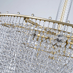 Люстра многоярусная с каскадами кристаллов Crystal Rains варинант исполнения - 8 | Loft Concept в Липецке