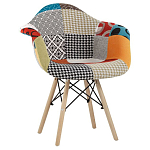 Стул с обивкой в стиле Patchwork варинант исполнения - 1 | Loft Concept в Липецке