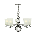 Люстра с матовыми конусными плафонами и декоративными элементами в форме шаров Hinkley варинант исполнения - 10 | Loft Concept в Липецке