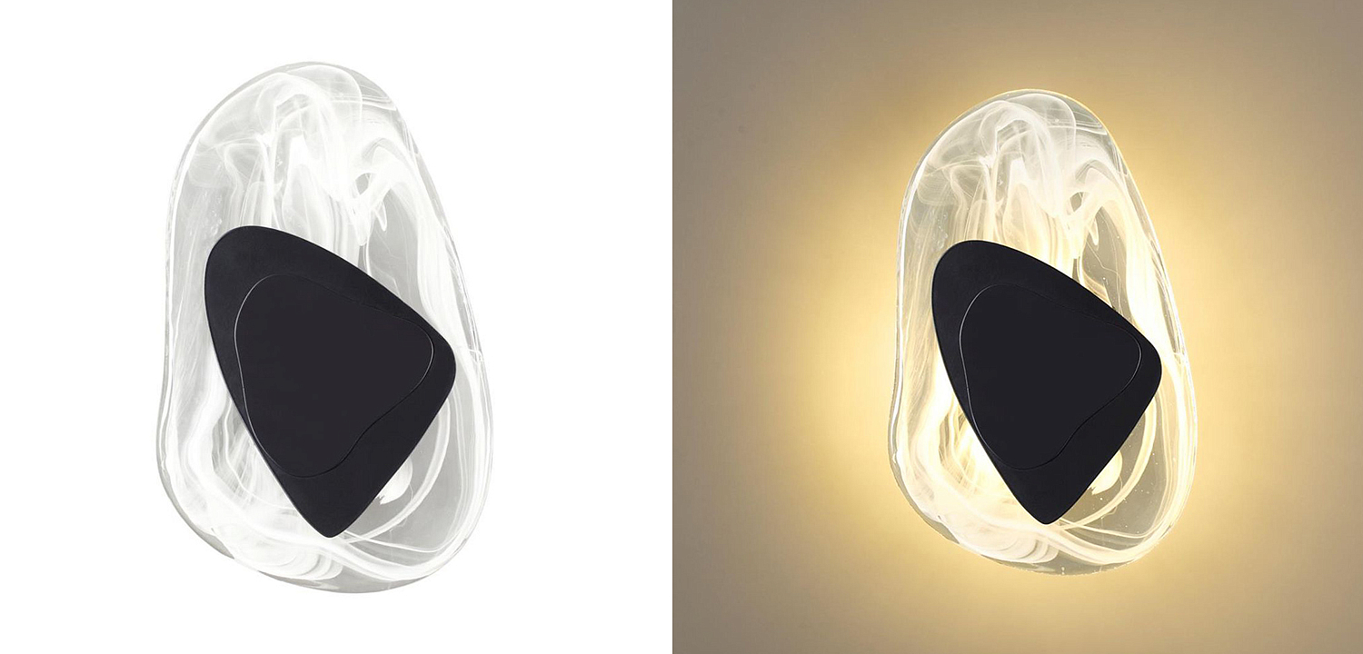 Бра Transparent Pebbles Sconces Black Бра Transparent Pebbles Sconces Black - Loft-Concept в Липецке