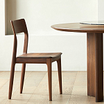 Стол обеденный круглый с двойной столешницей Walnut Wood Table варинант исполнения - 8 | Loft Concept в Липецке