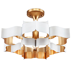 Люстра фигурная в сочетании белого и золотого цвета Shapes Inspired by Nature варинант исполнения - 2 | Loft Concept в Липецке