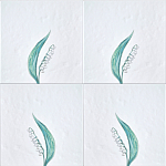 Плитка с узором Ландыш варинант исполнения - 1 | Loft Concept в Липецке