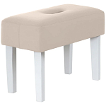 Мягкий пуф на белых ножках Winton Pouf варинант исполнения - 12 | Loft Concept в Липецке