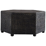 Кофейный стол из массива манго с резьбой Grey Mango Coffee Table варинант исполнения - 1 | Loft Concept в Липецке