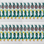 Плитка дизайнерская Фруктовый лес варинант исполнения - 1 | Loft Concept в Липецке