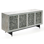 Буфет в гостиную с инкрустацией Palm Sideboard with Bone Inlay варинант исполнения - 3 | Loft Concept в Липецке