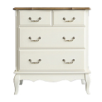 Комод с 4-мя большими ящиками из массива берёзы Interiors Romance варинант исполнения - 2 | Loft Concept в Липецке